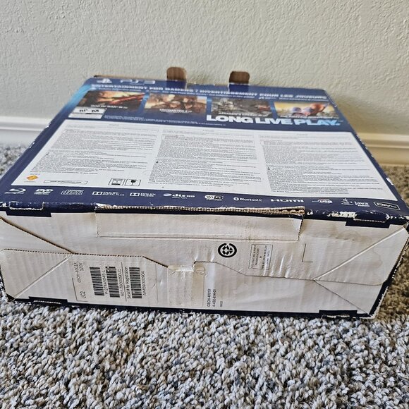 EMPTY BOX Sony PS3 250GB Empty Box For PlayStation 3 Console NO CONTENTS - Picture 6 of 9